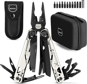 Navaja Multiusos 23 En 1 Con Caja De Regalo Premium, Destornilladores Sierras Destornilladores Alicates Cuchillo Para Camping Gadgets Para Hombres, Mejor Regalo Para Novio Hijo Padre Esposo